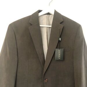 Lauren by Ralph Lauren Men’s Olive Color Coat Brand New Size 38